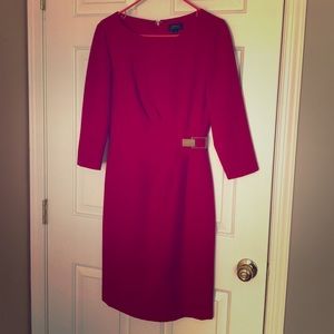 Tahari Red Dress
